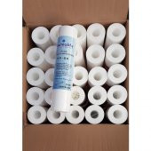 10 Inç 1 Micron Su Arıtma Spun Tortu Filtresi (50 Adet) thumbnail 1