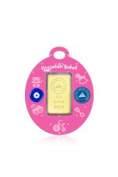 1 Gram Kız Bebek Külçe Altın - 1