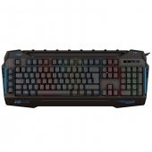 Rampage KB-R63 STAGE USB 7 Renk RGB Led Makrolu Oyuncu Klavyesi - 2