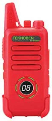 Lisanssız Telsiz Teknoben Hi- Power (Hayalet Ekranlı) Siyah - 8