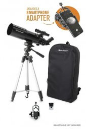 ​Celestron 22030 Travel Scope 80 Portable Teleskop ve Smartphone Adaptör - 6