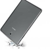 Samsung Galaxy Tab A T590 10.5" Kılıf Şeffaf Silikon Arka Kapak - 3