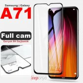 Galaxy A71 Zore Kenarları Kırılmaya Dayanıklı Cam Ekran Koruyucu - 4