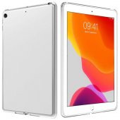 iPad 7 10.2" Kılıf Şeffaf Silikon Arka Kapak - 3