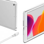 iPad 7 10.2" Kılıf Şeffaf Silikon Arka Kapak - 5