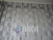 İP PERDE KELEBEK MODEL HAZIR DİKİLMİŞ DÜĞMELİ FONLUK PERDE - 1