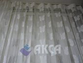 İP PERDE KELEBEK MODEL HAZIR DİKİLMİŞ DÜĞMELİ FONLUK PERDE - 10