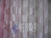 İP PERDE KELEBEK MODEL HAZIR DİKİLMİŞ DÜĞMELİ FONLUK PERDE - 11