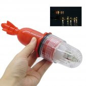 Balık Ağı İşaretleyici Led Çakar Lamba Çift Pilli 2 Renk Kır.Yeş. - 2