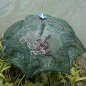 Fishtrap Balık Yakalama Sepet Kapanı Balık Tuzağı Şemsiyesi 16lı - 4