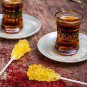 Fatima Nabat Safranlı Şeker İran Nebat Altın Şekeri 400-500 Gr - 4