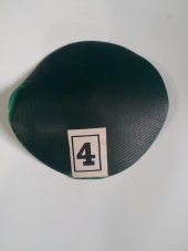 4 No Yuvarlak Tıp Top Yama 10adpk - 1