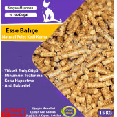 Esse Bahçe Çam Peleti Kedi Kumu 15 Kg - 1