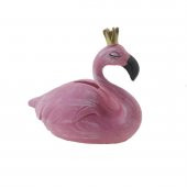 12x11cm Kumbara Flamingo Dekor - 1
