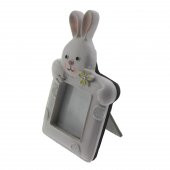 1 Adet 7x12cm Tavşan Fotoğraf Çerçevesi - 1