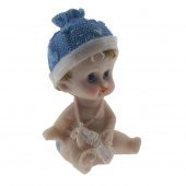 12 Adet 4x7cm Oturan Bebek Biblo thumbnail 1