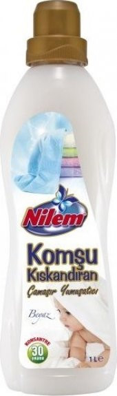 Nilem Çamaşır Yumuşatıcısı Komşu Kıskandıran Beyaz 1 lt - 1