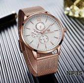 Naviforce Fonksiyonel Hasır Kordon Spor Erkek Kol Saati NF33-37 - 5