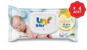 Uni Baby Yenidoğan Islak Mendil 4 paket - 1