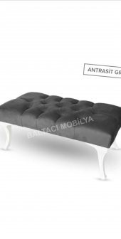 BALTACI MOBİLYA AYAK UCU PUF BENCH 110 X 40 SEÇENEKLİ ÇAM AĞAÇI İSKELETLİ - 3