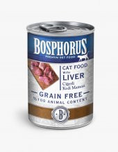 Bosphorus Tahılsız Konserve Ciğerli Kedi Maması 415 gr - 1