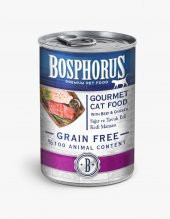 Bosphorus Tahılsız Konserve Gurme (Sığır ve Tavuk Etli) Kedi Maması 6'lı (6 x 415 gr) - 1