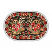 Decoling İpek 1785 Dekoratif Oval Halı - 3
