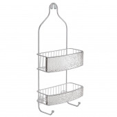 IDESIGN 47156ES BANYO DUŞ RAFI DUŞ HORTUMUNA TAKILABİLİR VANTUZLU 25X11X55CM thumbnail 5