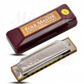 Suzuki 1072 Folk Master Diatonic Do Mızıka ( Harmonica ) - 1