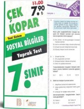 Eğitim Dünyası & Benim Hocam Yayınları - 7. Sınıf Sosyal Bilgiler Çek Kopar Yaprak Test - 1