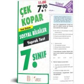 Eğitim Dünyası & Benim Hocam Yayınları - 7. Sınıf Sosyal Bilgiler Çek Kopar Yaprak Test - 2