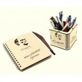 Öğretmenler Gününe Özel İsimli Defter Kalem Kalemlik İsimlik Seti thumbnail 4