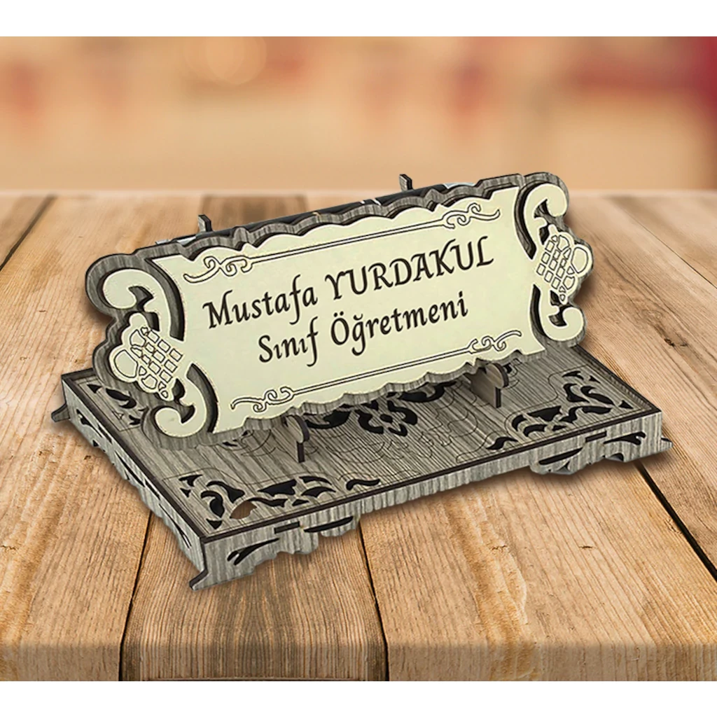 Öğretmenler Gününe Özel İsimli Defter Kalem Kalemlik İsimlik Seti thumbnail 5