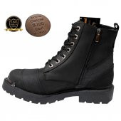 DARKWOOD 6908 Siyah Deri BOT - 3