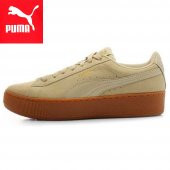 Puma Vikky Platform Bej 363287-14 Bayan Spor Ayakkabı - 1