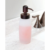 IDESIGN 85310ES SIVI SABUNLUK BUZ DESENLİ 6X6X20CM 300ML - 2