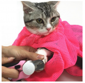 Kedi Yıkama Filesi Tırnak Kesme Filesi Kedi Bakım Sağlık Ürünü - 6