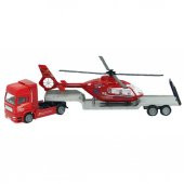 1:48 Metal Helikopter Taşıyıcı Tır - 2
