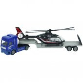 1:48 Metal Helikopter Taşıyıcı Tır - 3