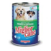 Miglior Cane Biftekli Sebzeli Köpek Konserve Maması 405 Gr - 2