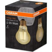 Osram Vintage 1906 Classic 7W Sarı Işık Normal Duy - 3