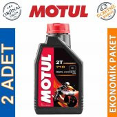 Motul 710 2T 1 Lt 2 Zamanlı Tam Sentetik Motosiklet Yağı (2 Adet) thumbnail 1