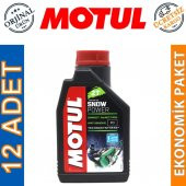 Motul SnowPower 2T 1 Lt 2 Zamanlı Kar Motosiklet Yağı (12 Adet) thumbnail 1