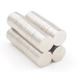 Neodyum Mıknatıs Silindir 8x1mm x 10 adet - 1
