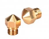 3D Printer / Yazıcı Extruder MK10 Pirinç Nozzle - 0,2mm (1.75) 1 Adet (rf185) - 1