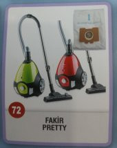 Fakir PRETTY TOZ TORBASI 10 ADET KARGO BİZDEN - 3