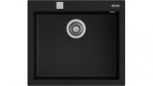 TEKA FORSQUARE 50X40 TEZGAH ÜSTÜ GRANİT EVYE SİYAH - 1
