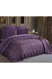 Çeyizlik Pike Takımı Dubai Mürdüm thumbnail 3