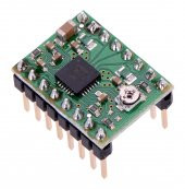 A4988 Step Motor Sürücü Kartı + Soğutucu (Yeşil) - 1