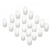 M3x15mm Plastik Distans-Spacer Dişi- Dişi 1 Adet - 1